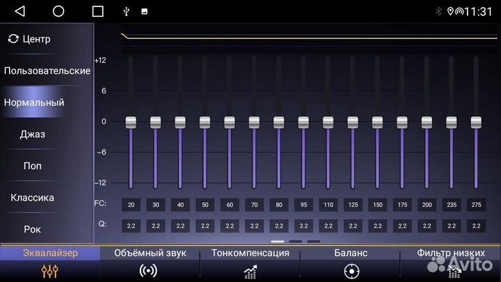 Ford Focus 2 Климат 2/32 Android 11 CarPlay Qled