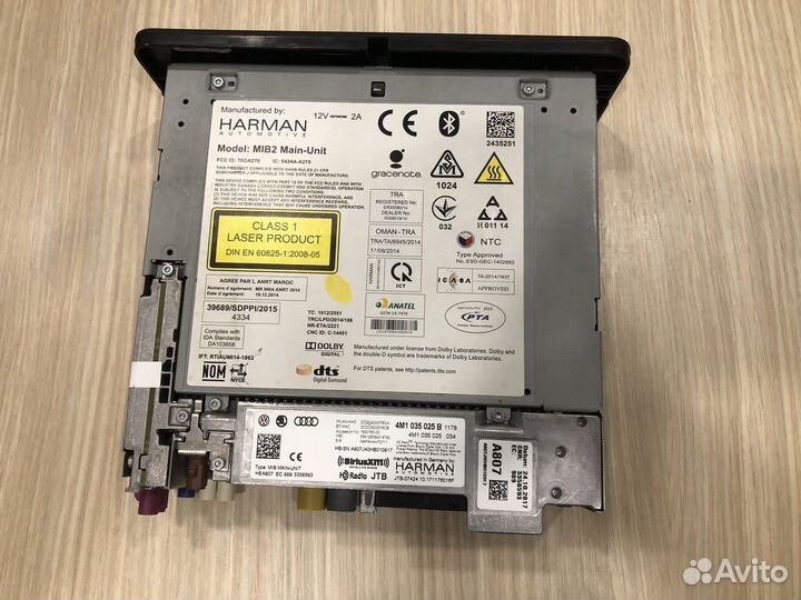 Блок навигации Audi Q7 4M 2015-2019