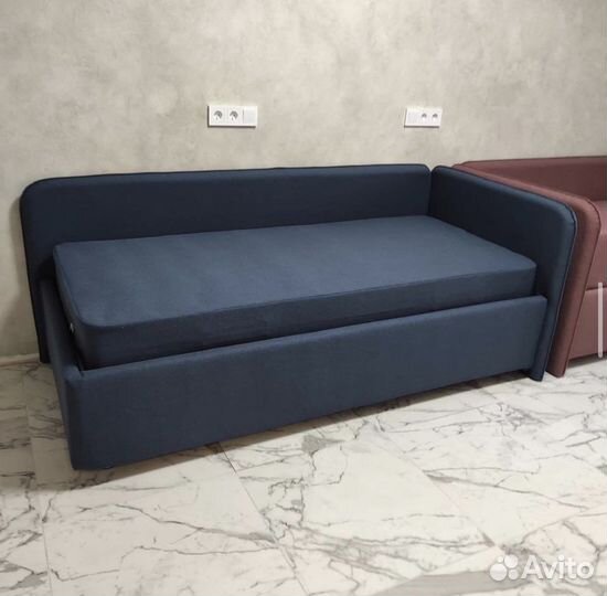 Кровать мягкая угловая детская