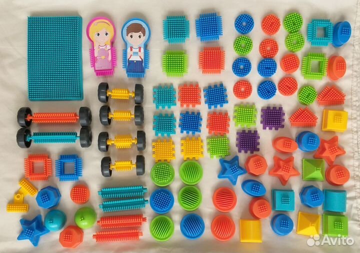 Игольчатый конструктор 96 деталей