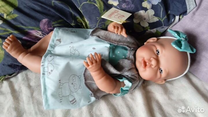 Новая кукла испанский реборн. девочка 43 см