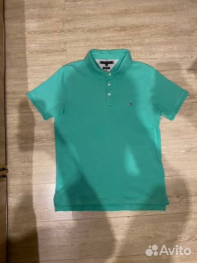 Футболка Поло tommy hilfiger xl оригинал
