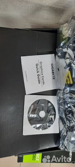 Коробка от видеокарты geforce GTX1060 3gb