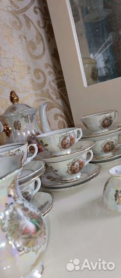 Чайный сервиз Мадонна Калха гдр