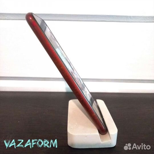 Силиконовая форма гипс бетон подставка под телефон