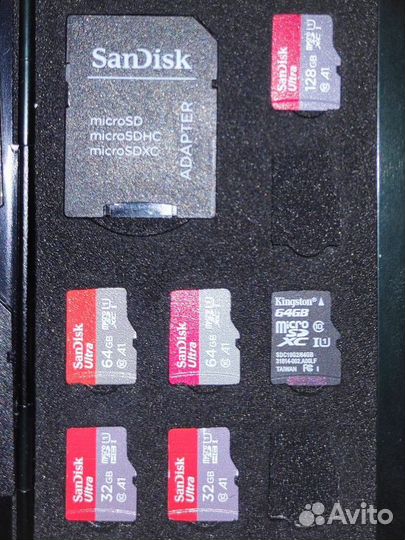 Карта пямяти Micro SD 32 64 Гб
