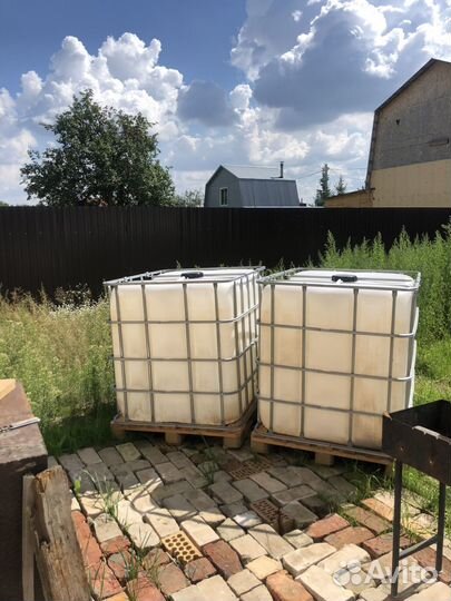 Кубы для воды Еврокуб на поддоне