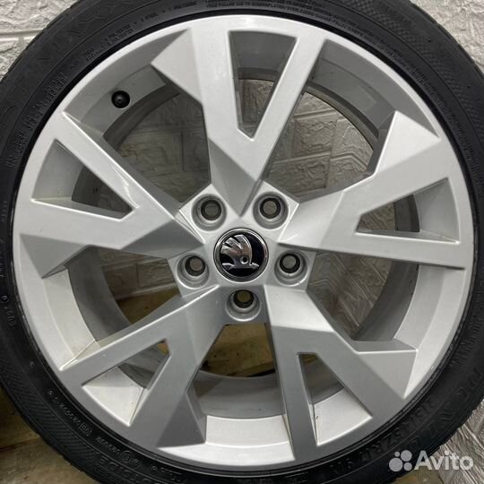 Комплект колес skoda, vw r17