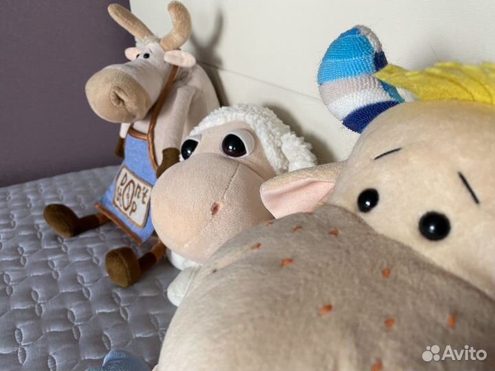 Мягкие игрушки пакетом в идеальном состоянии