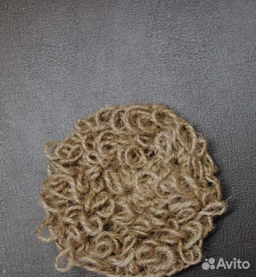 Эко-мочалка из джута