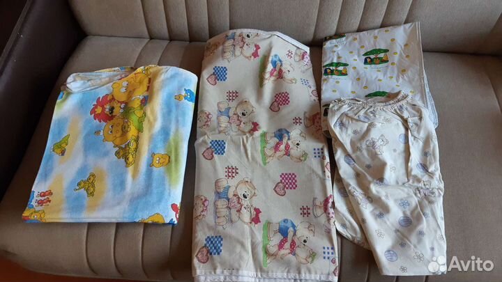 Детское постельное белье в детскую кроватку