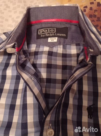 Рубашка polo 4-5лет