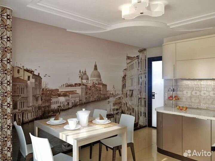 Печать фотообоев