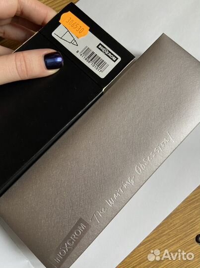 Ручка шариковая Inoxcrom новая, позолота 24 карата