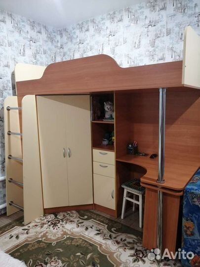 Шкаф+кровать+письменный стол