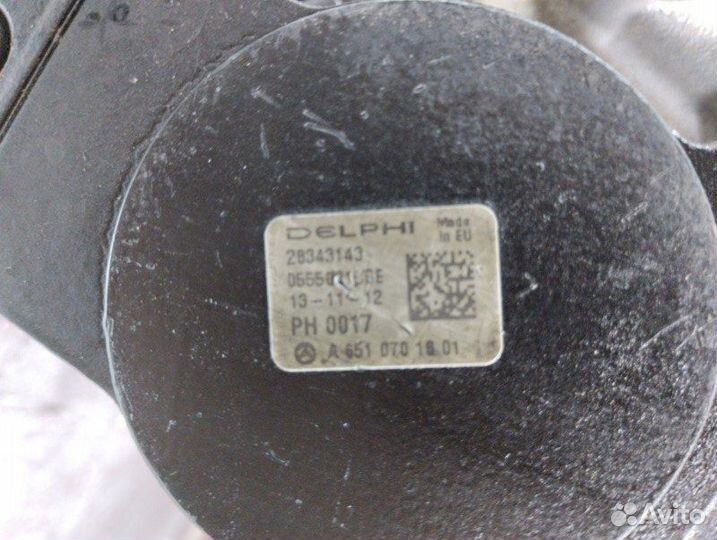 Тнвд Mercedes E-Class A207 OM651 2.2 CDI 2013