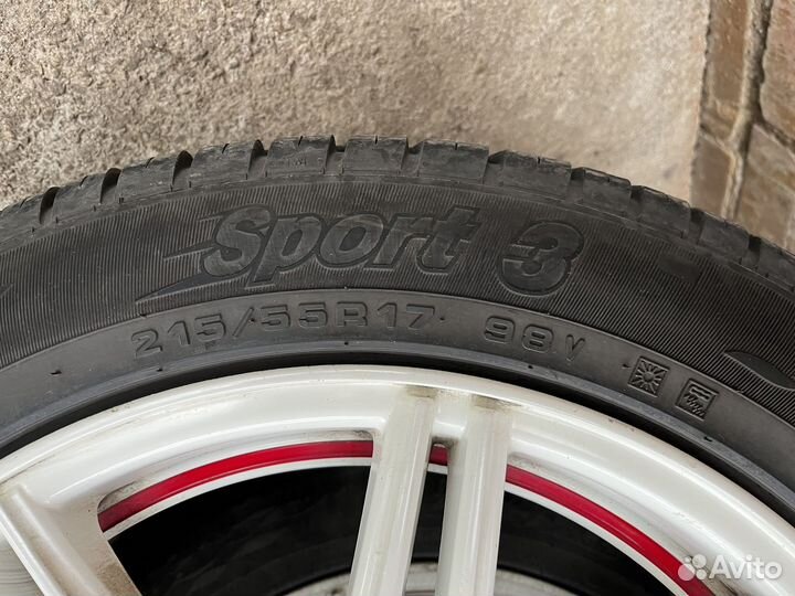 Колеса с летней резиной r17