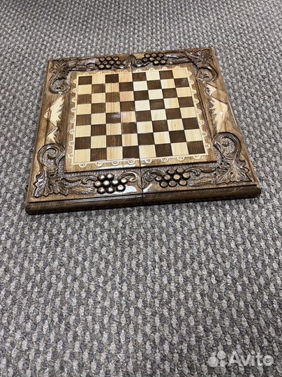 Шахматы нарды шашки 3 в 1