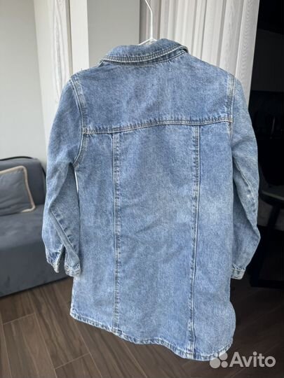 Джинсовое платье zara детское