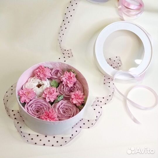 Букет зефирных цветов подарок