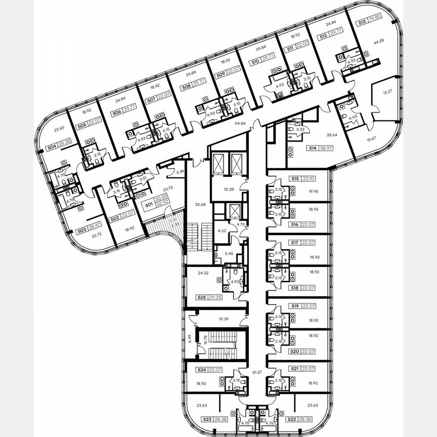Апартаменты-студия, 29,3 м², 5/15 эт.