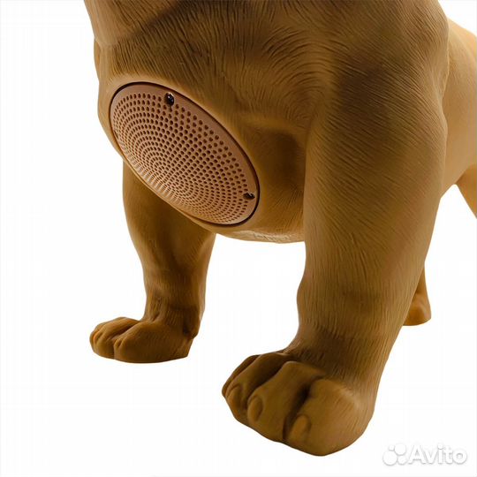 Портативная колонка DOG-Бульдог CH-M209 коричневы