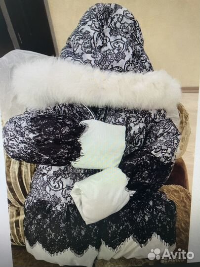 Зимний комплект для девочки р.134-140