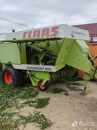 Пресс-подборщик Claas Quadrant, 2008