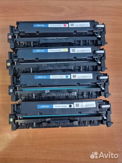 Картридж HP CE 410A 411A 412A 413A