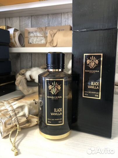 Mancera Black Vanilla остаток 100 мл. Оригинал