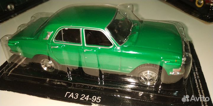 Модель Волга газ 1/43