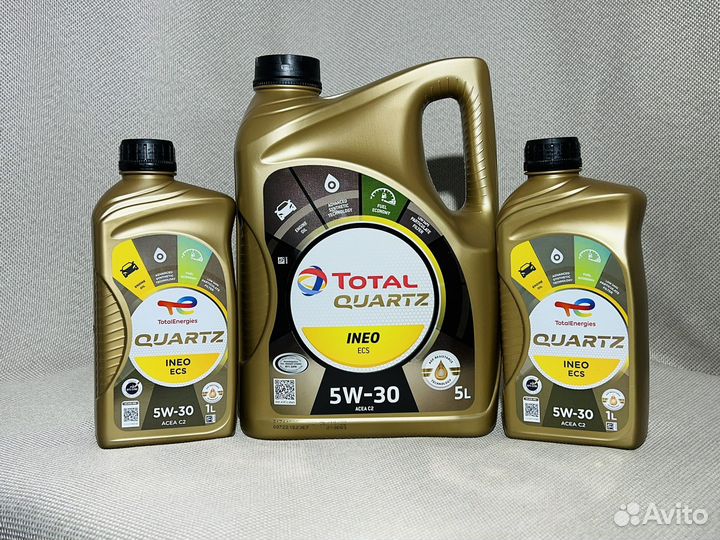 Масло Total quartz ineo ECS 5л