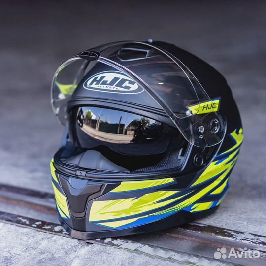 Мотошлем HJC C70 pentas MC3HSF