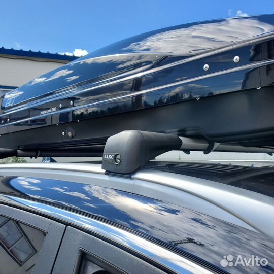 Багажник Lux Bridge Black для LADA Vesta SW Cross универсал 2017