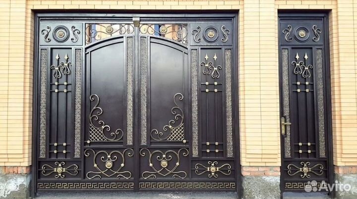 Кованные ворота и калитки