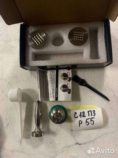 Комплект: многоразовая кофейная капсула