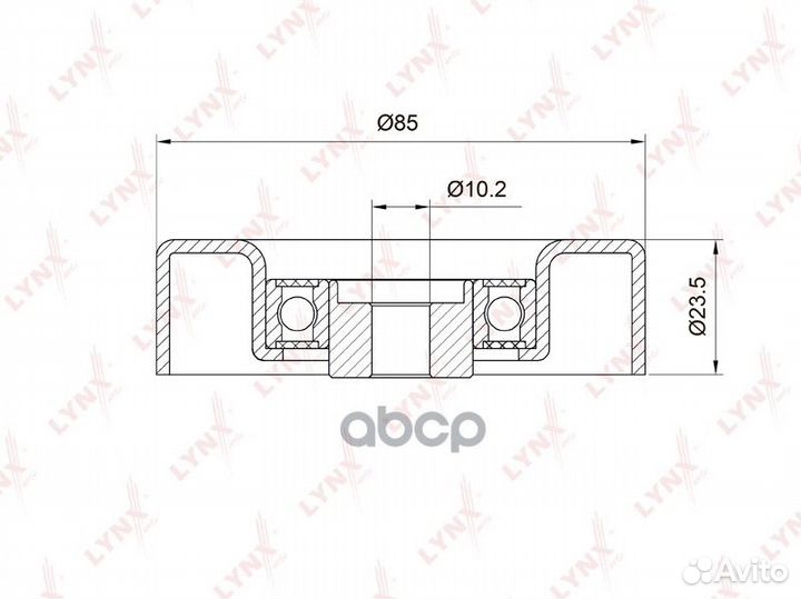 PB-7030 ролик обводной Suzuki Grand Vitara 2.0