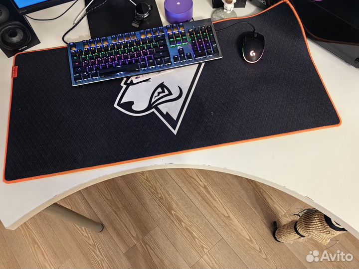 Угловой стол - белый икеа линнмон / адильс