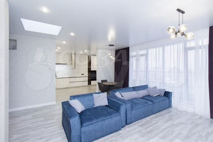 2-к. квартира, 115,5 м², 17/17 эт.