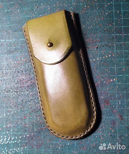 Чехол для очков очёчник кожаный