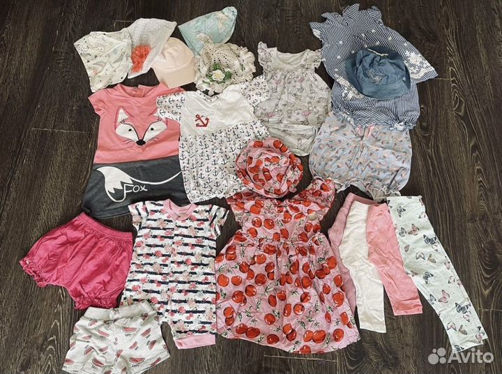 Вещи на лето девочке 74р