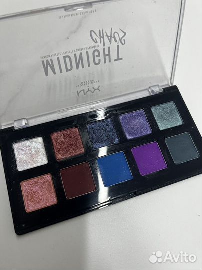 Тени NYX (+2 яркие палетки)