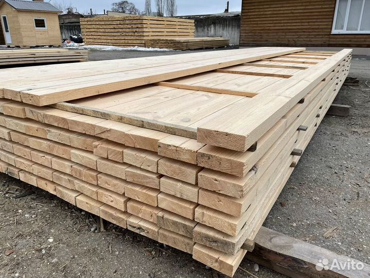 Доска обрезная 50х150х6 ту