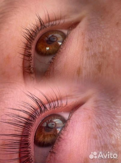 Ламинирование ресниц модель
