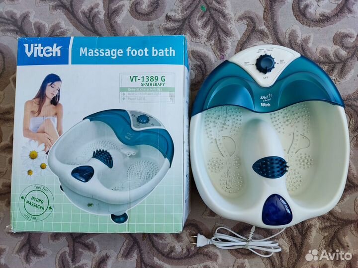 Массажная ванночка для ног Vitek VT-1389G