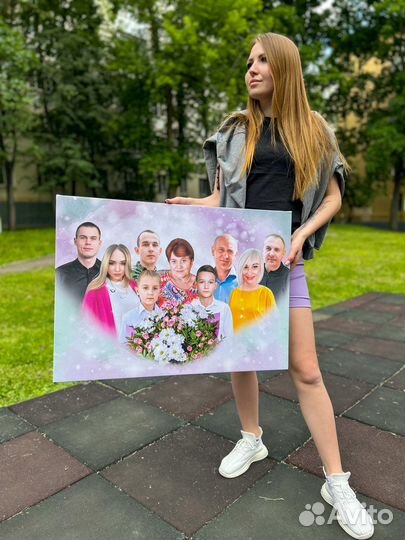 Фото на холсте / картина по фото в Тамбове
