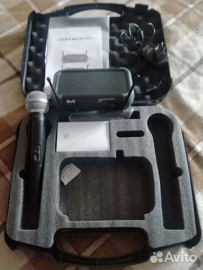 Радиосистема с ручным микрофоном B&G EU-45B
