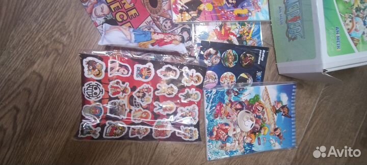 Фандомный/аниме бокс animeski ONE piece8 предметов
