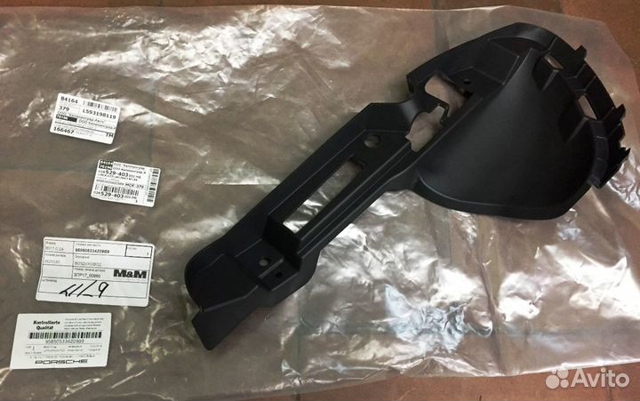 Воздуховод правый Porsche Cayenne, Порше Кайен