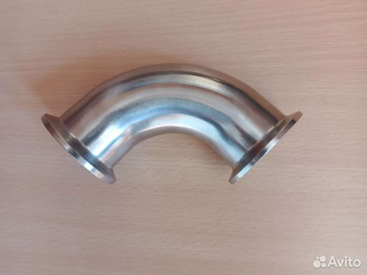 Отвод 90 гр. с отверстием под ниппель термометра